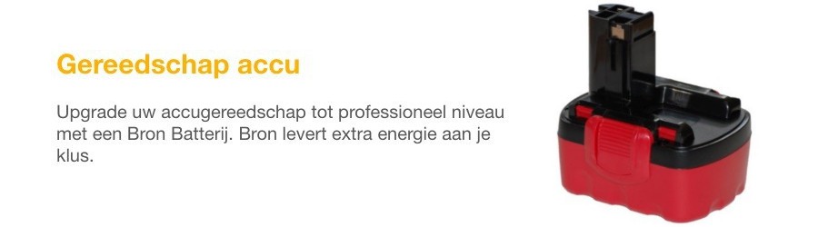 gereedschap-accu